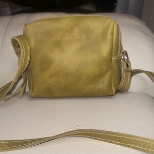 Portland Leather Olive Women's Gold Crossbody Bag